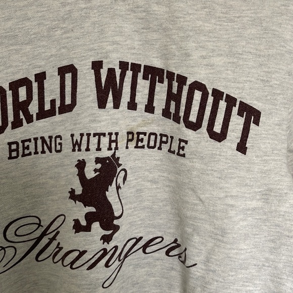 Giordano “World Without Strangers” sweatshirt - Picture 2 of 3